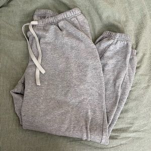 garage grey sweatpants